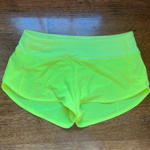 Lululemon Speed Up shorts
